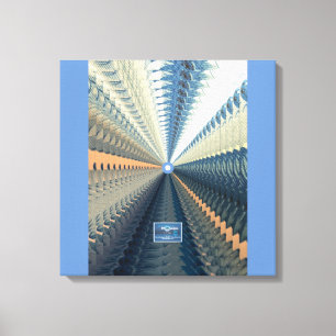Kanvastryck (Indigo-Silver L.) RFPMDesigns ©️ 2024