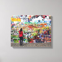 Kanvastryck - John Lennon Wall, Prag