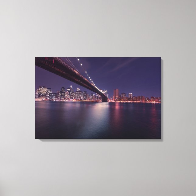 Kanvastryck - New York Brooklyn Bridge (Framsida)