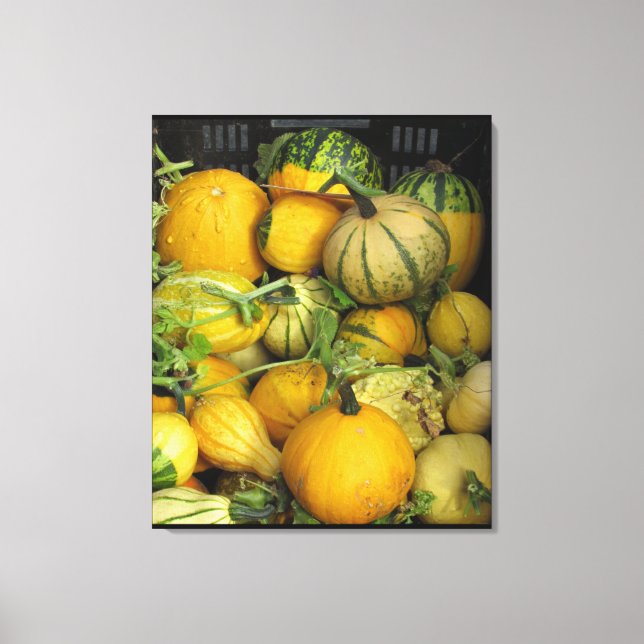 Kanvastryck - sommarsquash (Framsida)