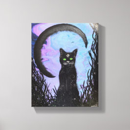 Kanvastryck - svart magiskt