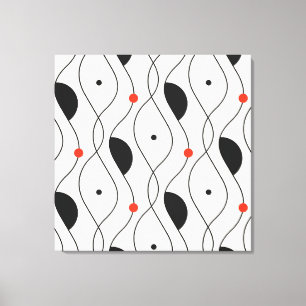 Kanvastrycket abstrakt Art Canvastryck