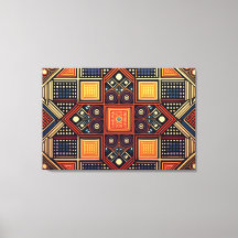 kanvastrycket abstrakt art