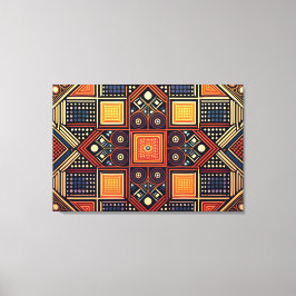 kanvastrycket abstrakt art canvastryck