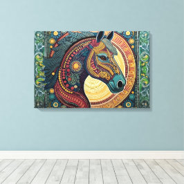 kanvastrycket abstrakt art canvastryck