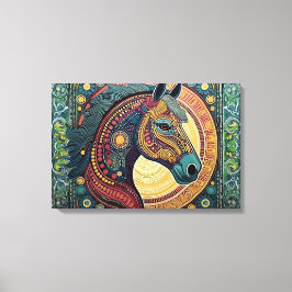 kanvastrycket abstrakt art canvastryck