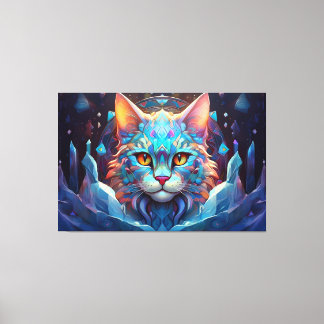 kanvastrycket abstrakt art canvastryck