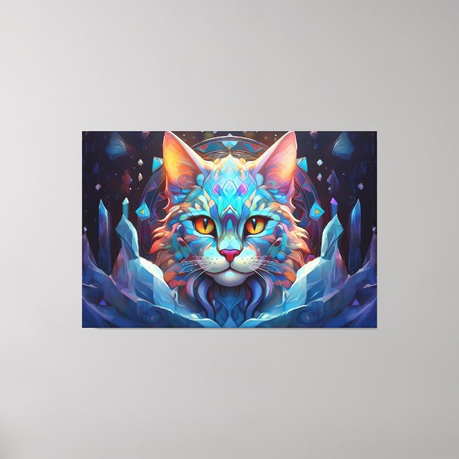 kanvastrycket abstrakt art canvastryck (Framsida)