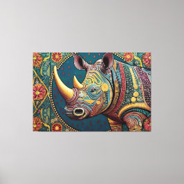 kanvastrycket abstrakt art canvastryck