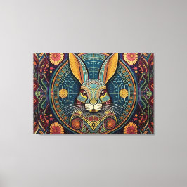 kanvastrycket abstrakt art canvastryck