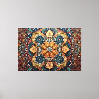 kanvastrycket abstrakt art canvastryck