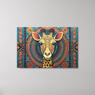 kanvastrycket abstrakt art canvastryck