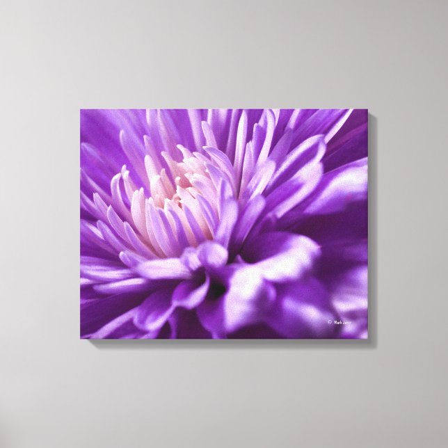 Kanvastrycket abstrakt Blommigt Canvastryck (Framsida)