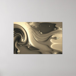 Kanvastrycket abstrakt Paint Drip Art Canvastryck