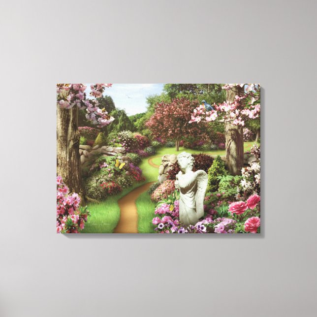 Kanvastrycket Alan Giana "Angel's Embrace" Canvastryck (Framsida)