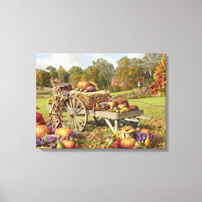 Kanvastrycket Alan Giana "Autumn Treasures" Canvastryck (Framsida)