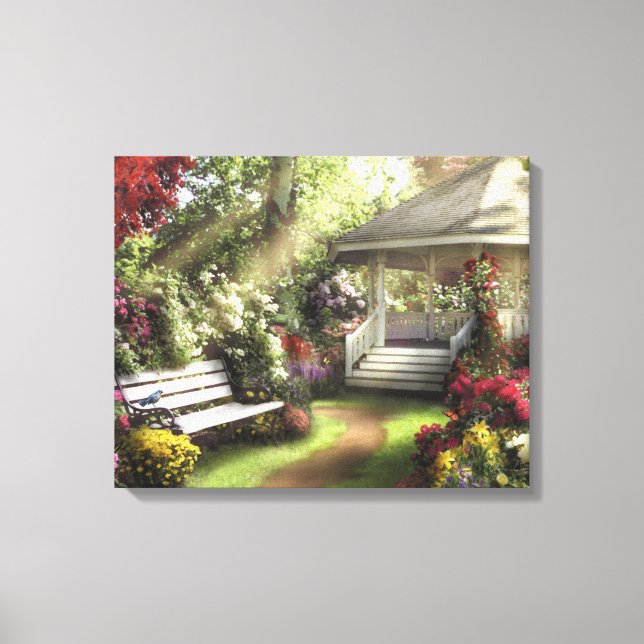 Kanvastrycket Alan Giana "Garden of Light" Canvastryck (Framsida)