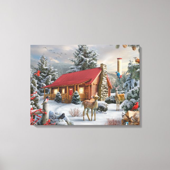 Kanvastrycket Alan Giana "New Friends" Canvastryck (Framsida)