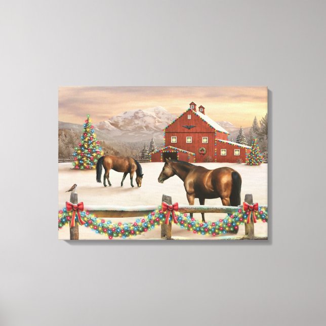 Kanvastrycket Alan Giana "Peacresh Pasture" Canvastryck (Framsida)