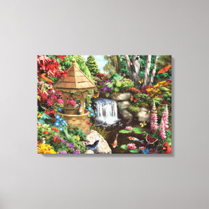 Kanvastrycket Alan Giana "Secret Garden" Canvastryck