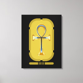 Kanvastrycket Ankh Symbol Canvastryck