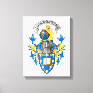 Kanvastrycket Armorial Register Canvastryck