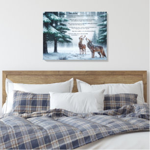 Kanvastrycket Artist Dikt Canvastryck