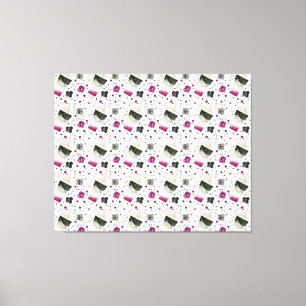 Kanvastrycket Asexuellt Pride Canvastryck