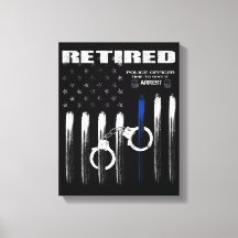 Kanvastrycket Blått tunt radavstånd