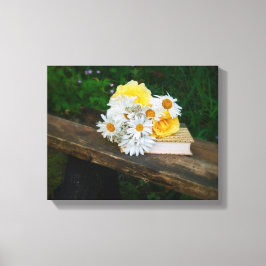 Kanvastrycket Blommor och Romantik Canvastryck