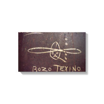 Kanvastrycket Bozo Texino