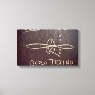 kanvastrycket Bozo Texino Canvastryck
