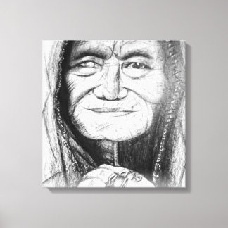 Kanvastrycket Cailleach Canvastryck