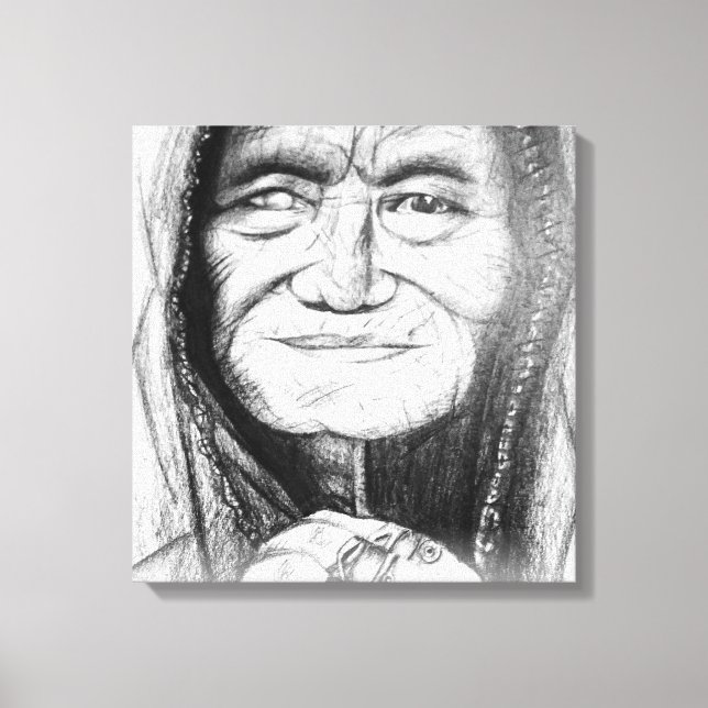 Kanvastrycket Cailleach Canvastryck (Framsida)