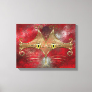 Kanvastrycket Cat-Öga Canvastryck