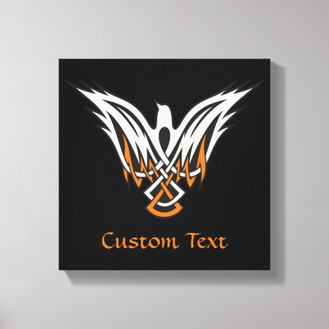 Kanvastrycket Celtic Bird Canvastryck (Framsida)