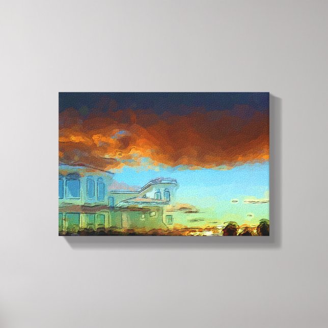 Kanvastrycket Comfort_Stretched Canvastryck (Framsida)