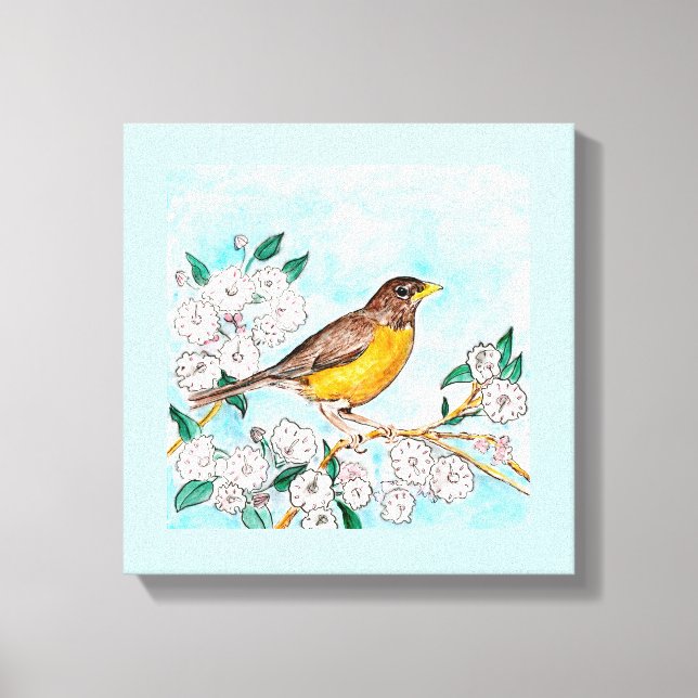 Kanvastrycket Connecticut Faux Canvastryck (Framsida)