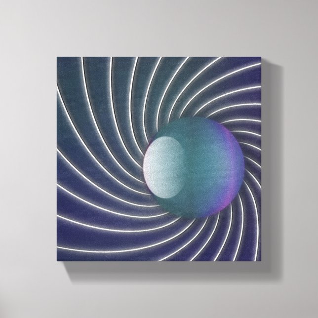 Kanvastrycket Deep Sea Spiral Canvastryck (Framsida)