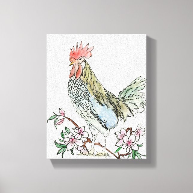 Kanvastrycket Delaware Stretched Canvastryck (Framsida)