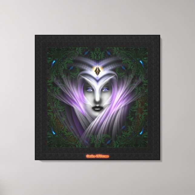 Kanvastrycket Dreams Garden Canvastryck (Framsida)