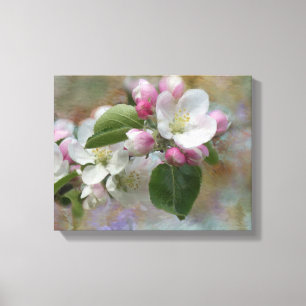 Kanvastrycket Dreamy Apple Blommars Canvastryck