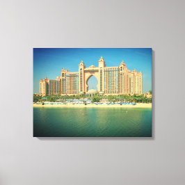 Kanvastrycket Dubai resort View Canvastryck
