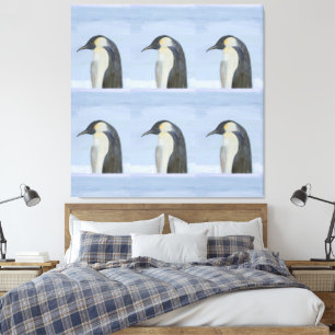 Kanvastrycket Emperor Penguin Canvastryck