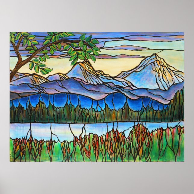 kanvastrycket "En Bra dag" Poster (Framsidan)