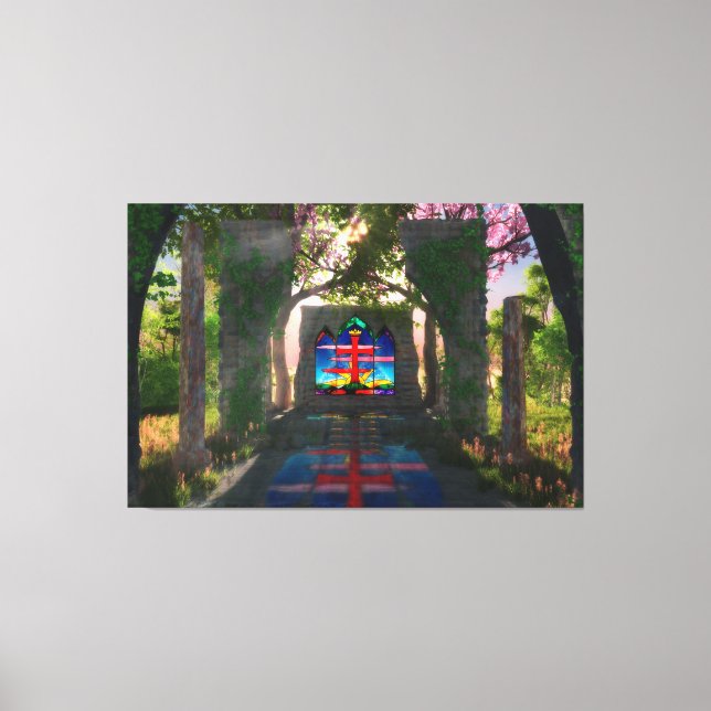 Kanvastrycket Eternlight Påsk Canvastryck (Framsida)