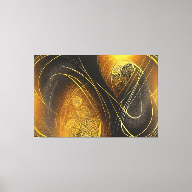 Kanvastrycket Eva 3 Abstract Design Canvastryck (Framsida)