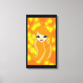 Kanvastrycket Fairy World Canvastryck