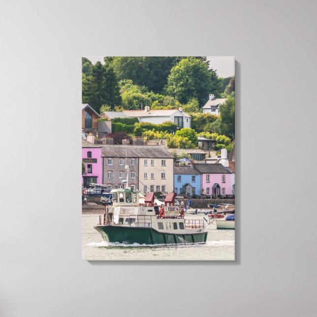 Kanvastrycket för Dartmouth-hamnvyn Canvastryck (Framsida)
