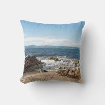 Kanvastrycket för fotoblock för Machrie Bay-kort